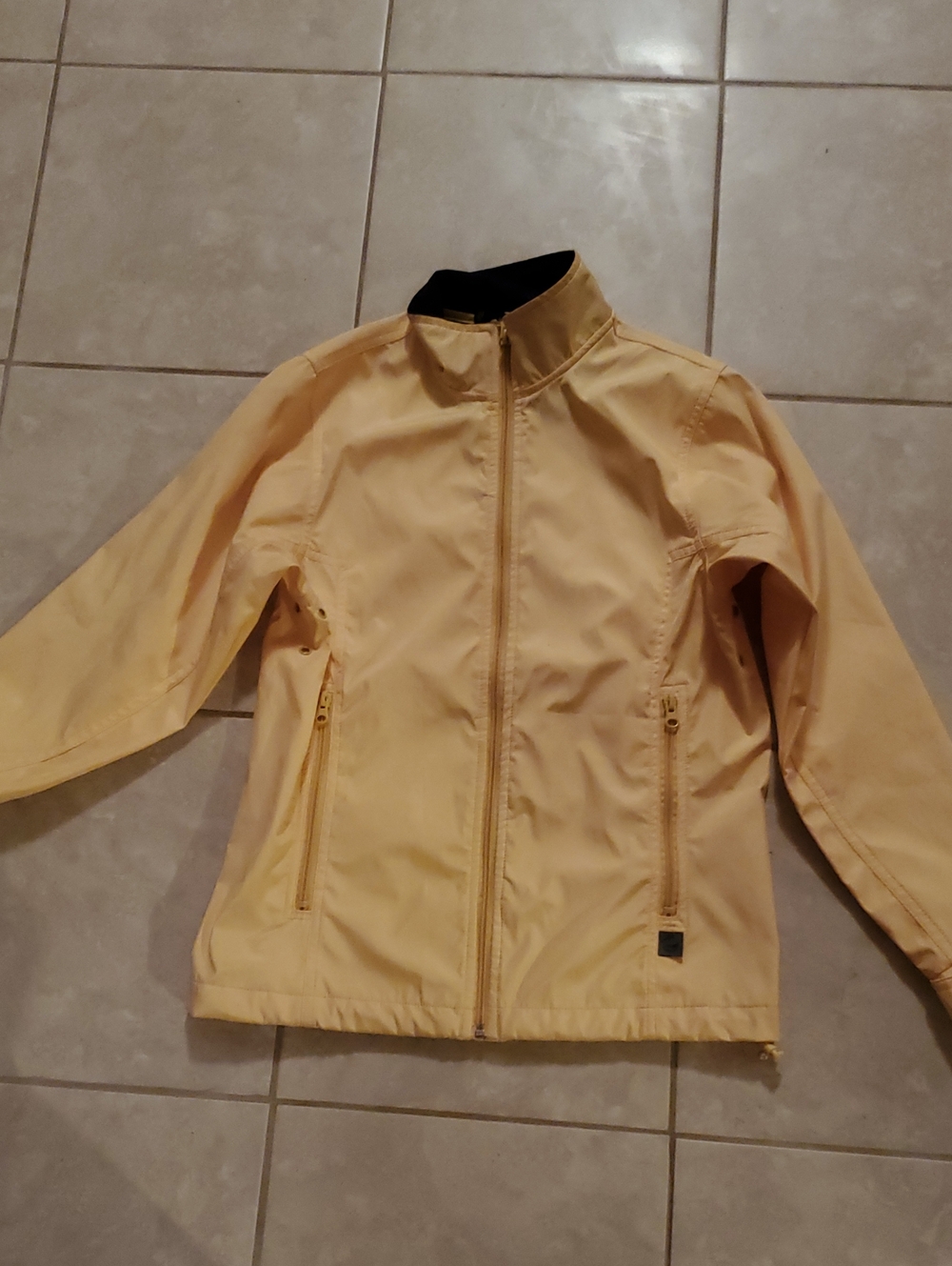 Nexus Apparel made in Cambodia Lightweight Yellow  Utility Jacket for Women
